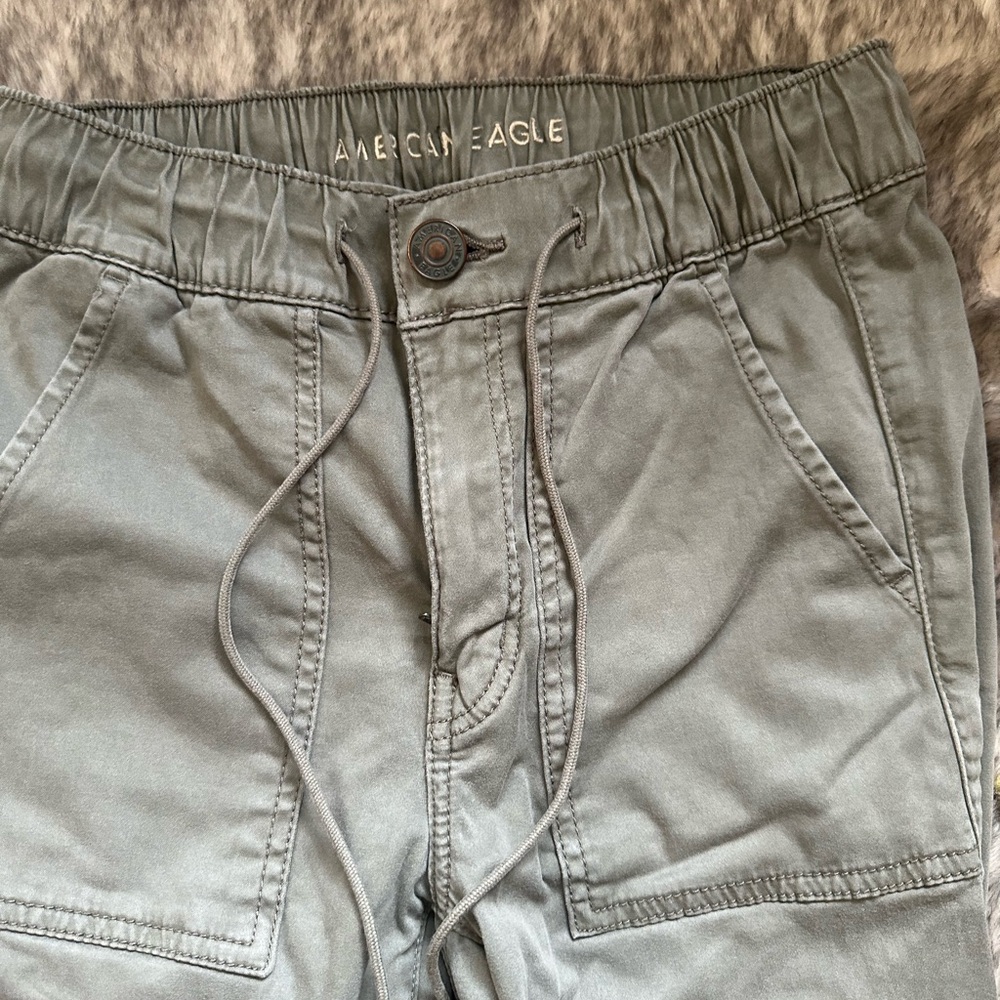 American Eagle Outfitters Light Green Pants